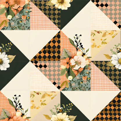 Prairie Blooms Pattern 15 Minky Fabric