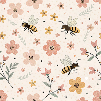 Honeycomb Harvest Pattern 8 Minky Fabric