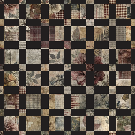 Patched Memories Pattern 18 Quilting Cotton Fabric