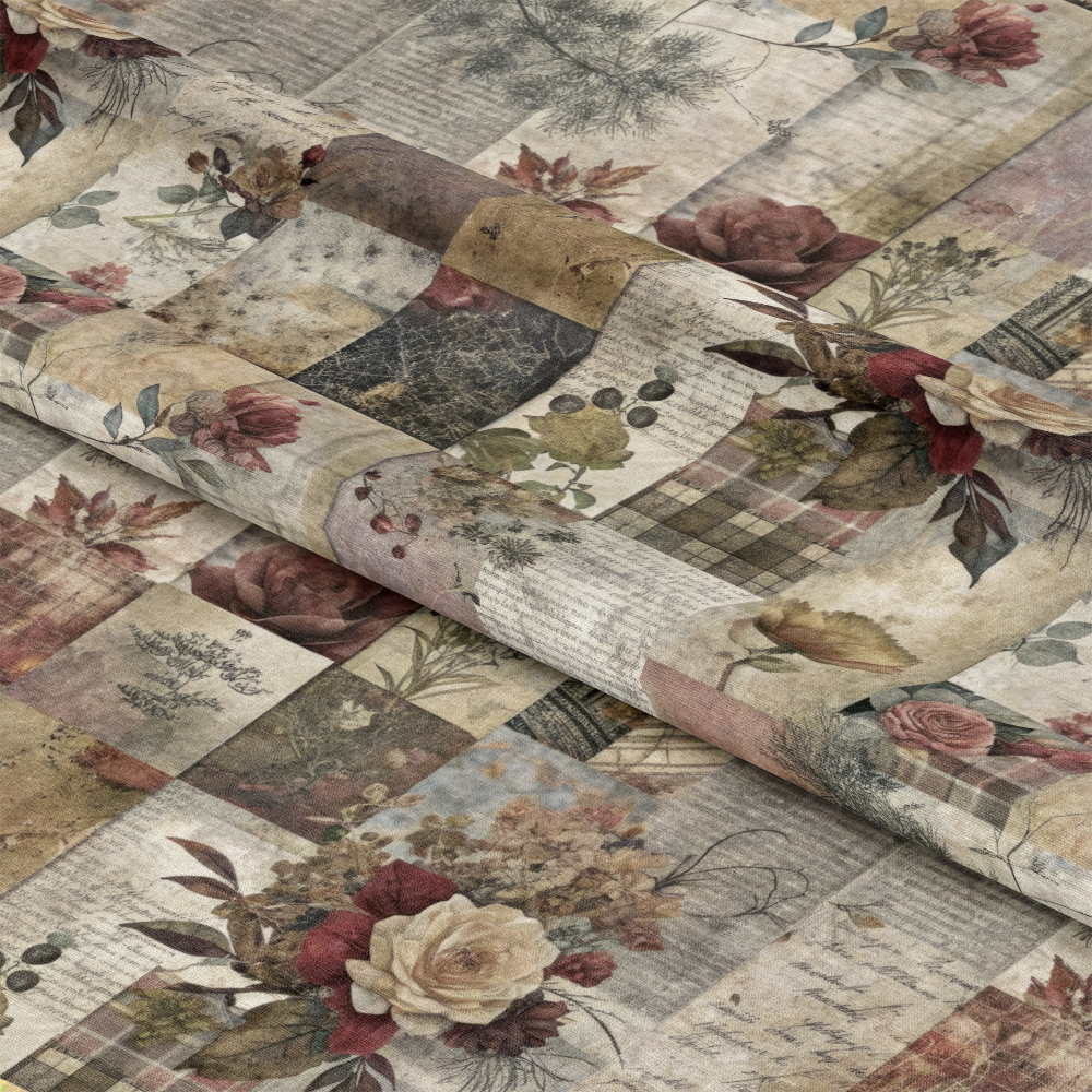 Patched Memories Pattern 5 Quilting Cotton Fabric