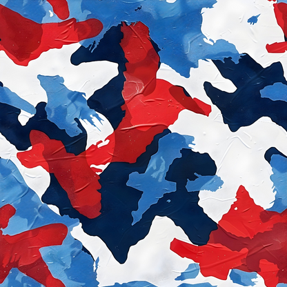 Liberty Brushstrokes Pattern 3 Minky Fabric