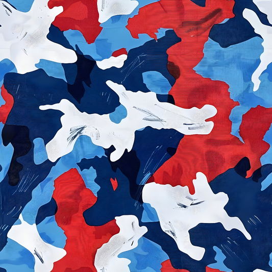 Liberty Brushstrokes Pattern 4 Minky Fabric