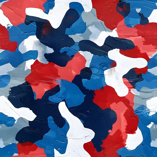 Liberty Brushstrokes Pattern 5 Minky Fabric