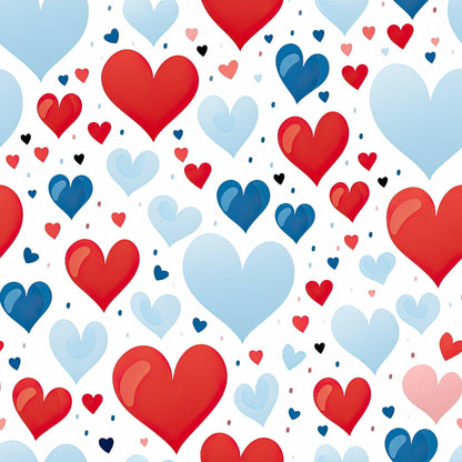 Firecracker Blooms Pattern 17 Minky Fabric
