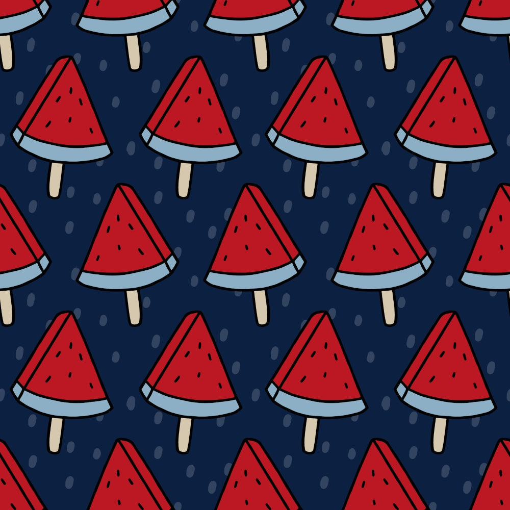 Firecracker Blooms Pattern 5 Minky Fabric