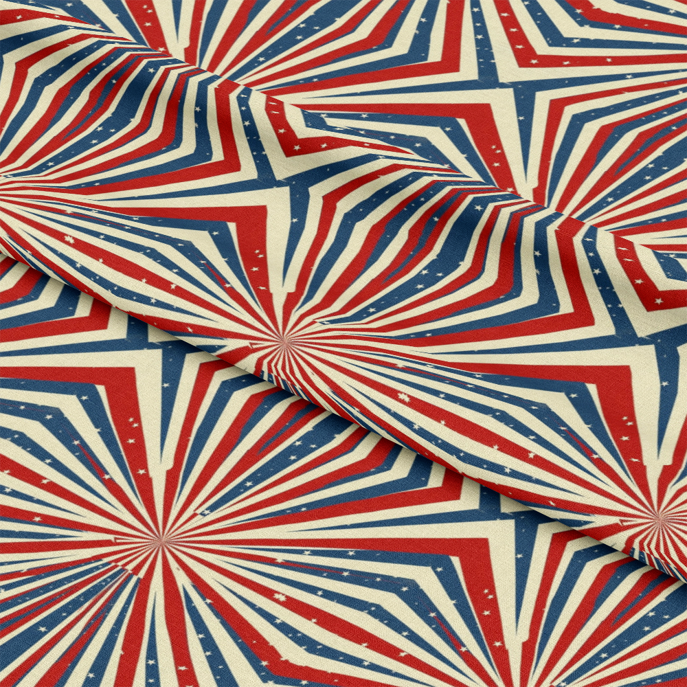 Patriotic Pattern 14 Quilting Cotton Fabric