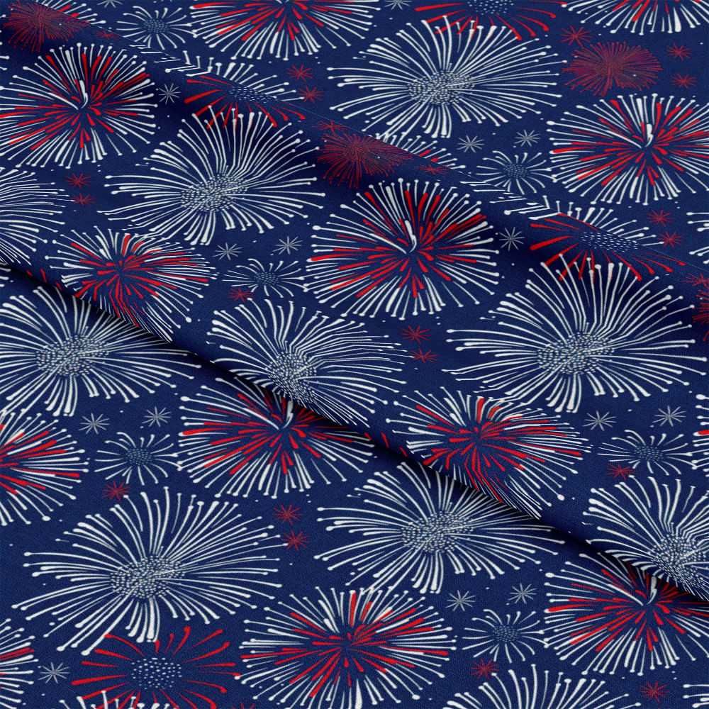 Patriotic Pattern 16 Quilting Cotton Fabric