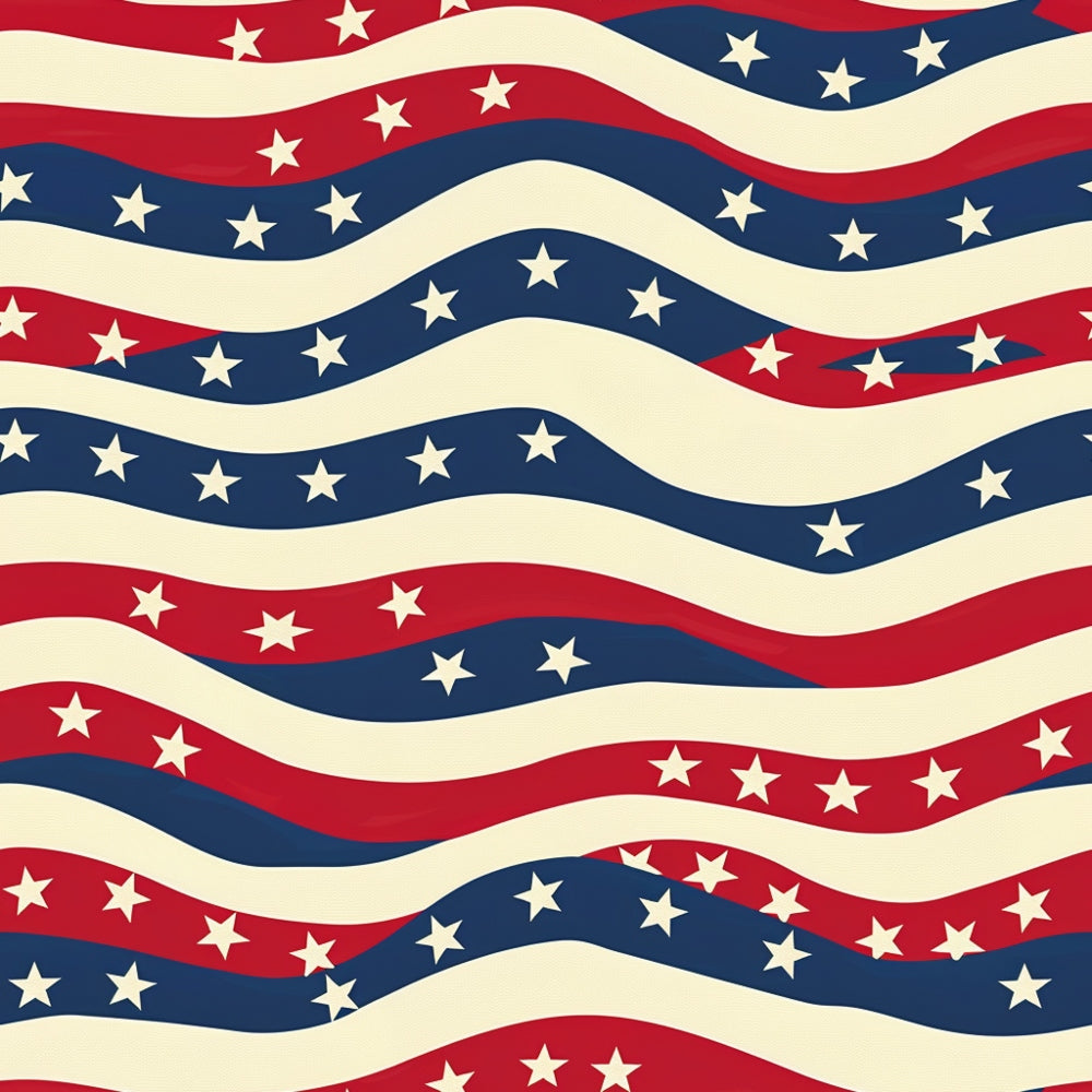 Patriotic Pattern 18 Minky Fabric