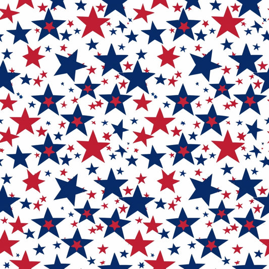 Patriotic Pattern 19 Quilting Cotton Fabric