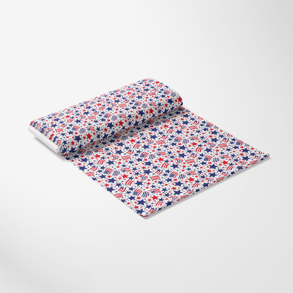 Patriotic Pattern 20 Quilting Cotton Fabric