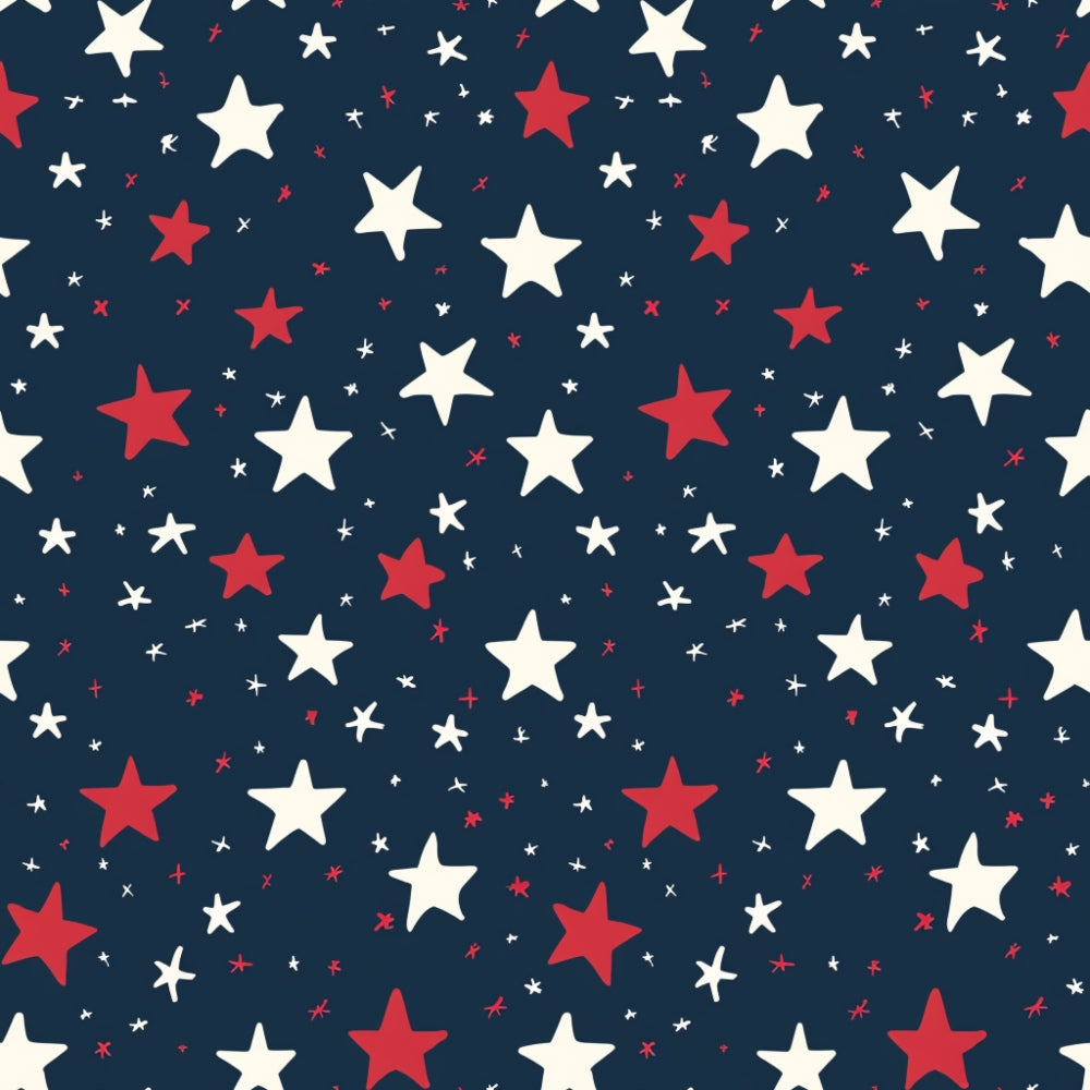 Patriotic Pattern 21 Minky Fabric