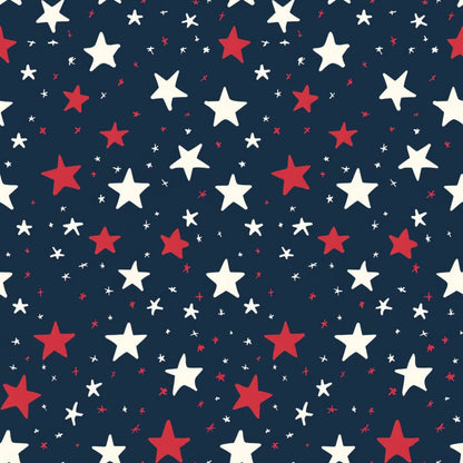 Patriotic Pattern 21 Minky Fabric