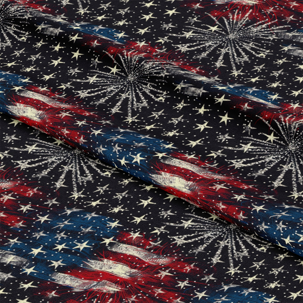 Patriotic Pattern 22 Quilting Cotton Fabric