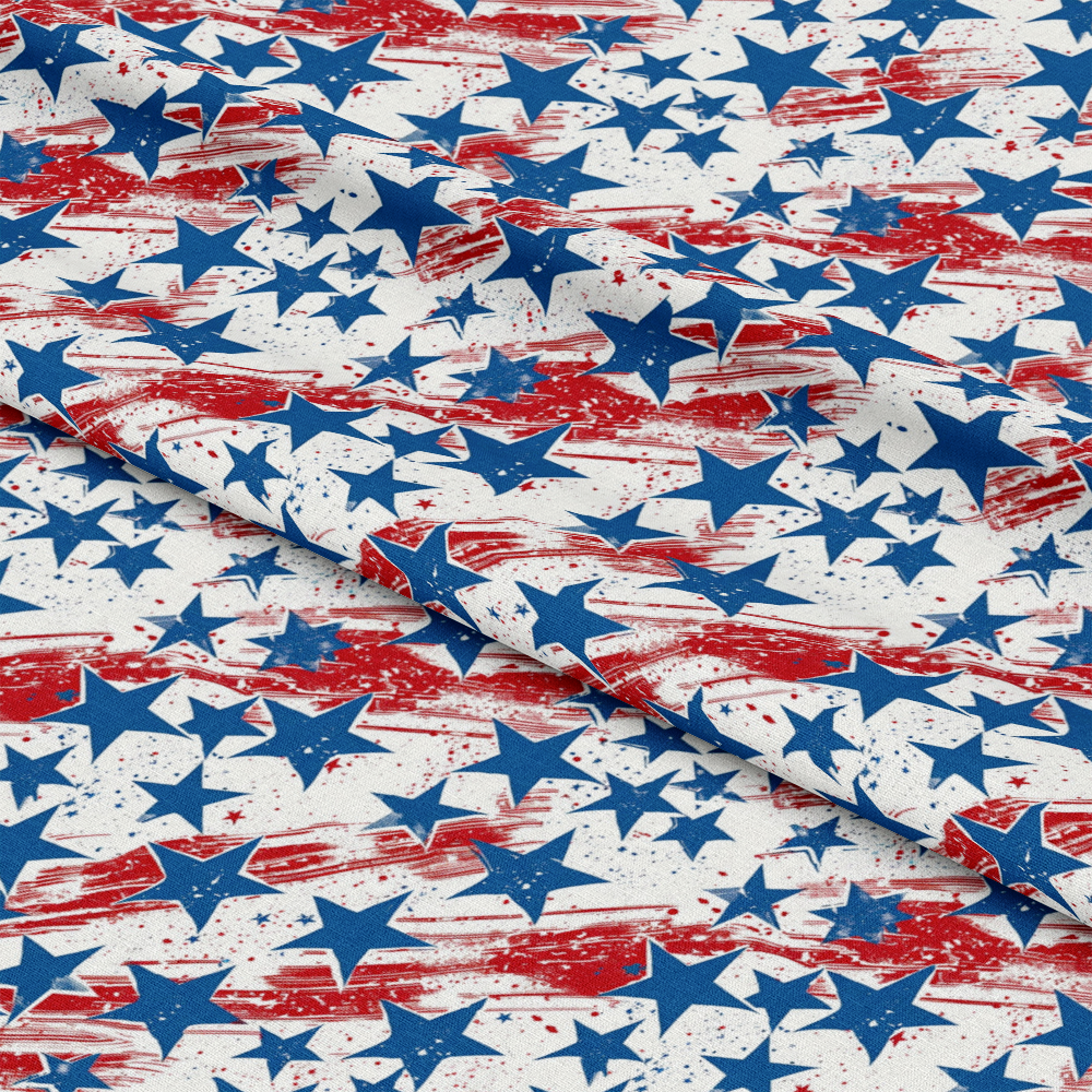 Patriotic Pattern 23 Quilting Cotton Fabric