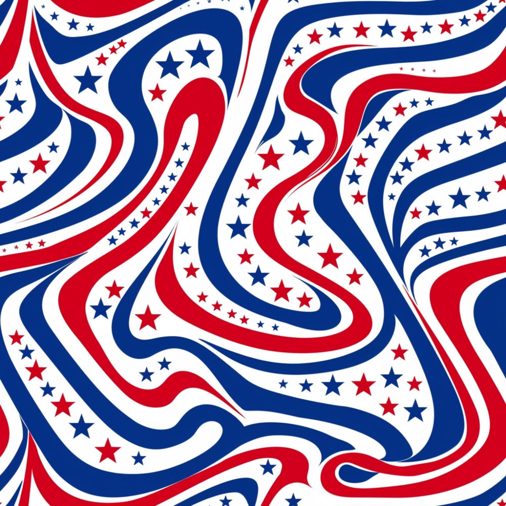 Patriotic Pattern 24 Minky Fabric