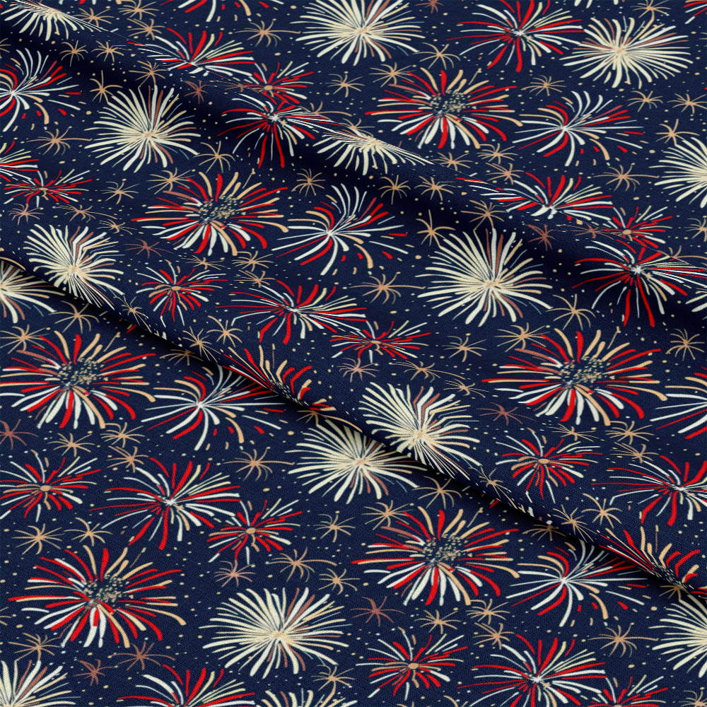 Patriotic Pattern 2 Quilting Cotton Fabric