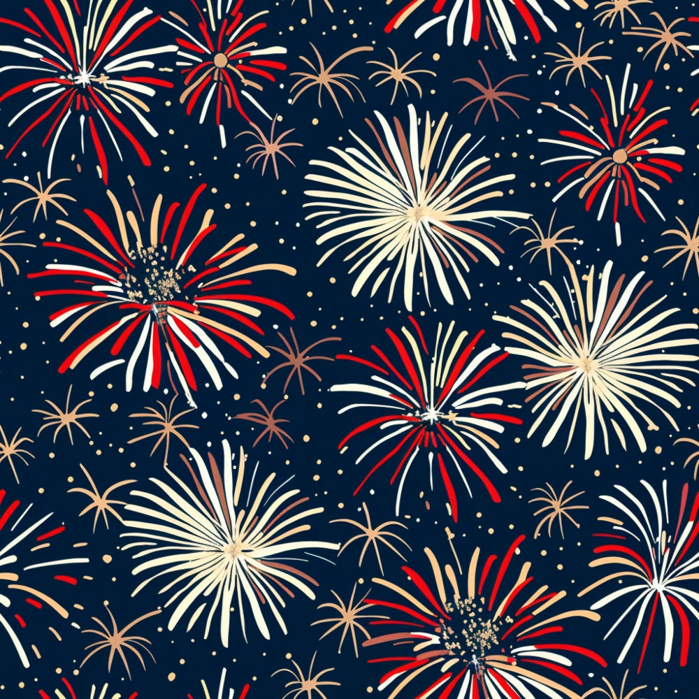 Patriotic Pattern 2 Minky Fabric