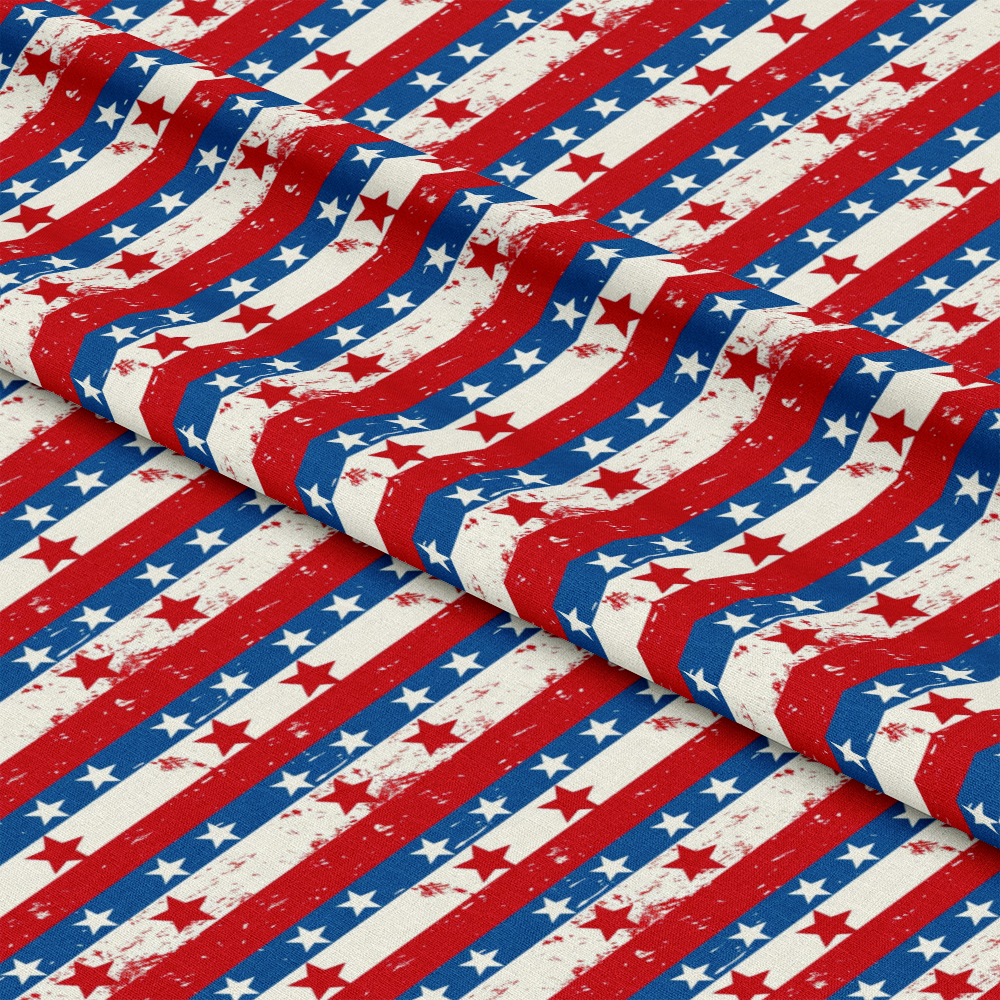 Patriotic Pattern 4 Quilting Cotton Fabric