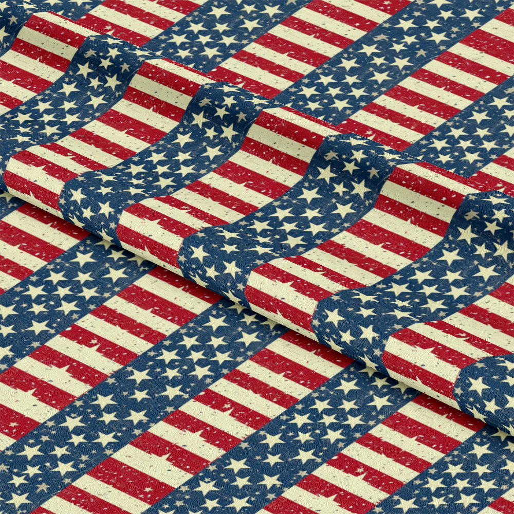 Patriotic Pattern 5 Quilting Cotton Fabric