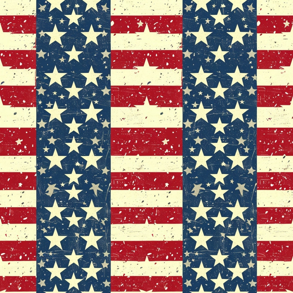 Patriotic Pattern 5 Minky Fabric