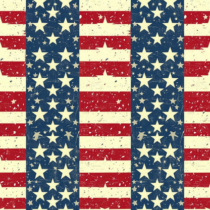 Patriotic Pattern 5 Minky Fabric