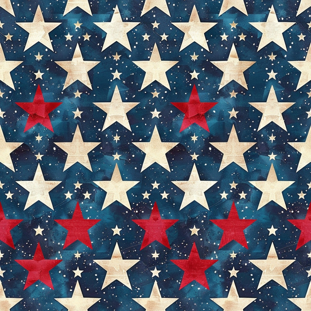 Patriotic Pattern 6 Minky Fabric