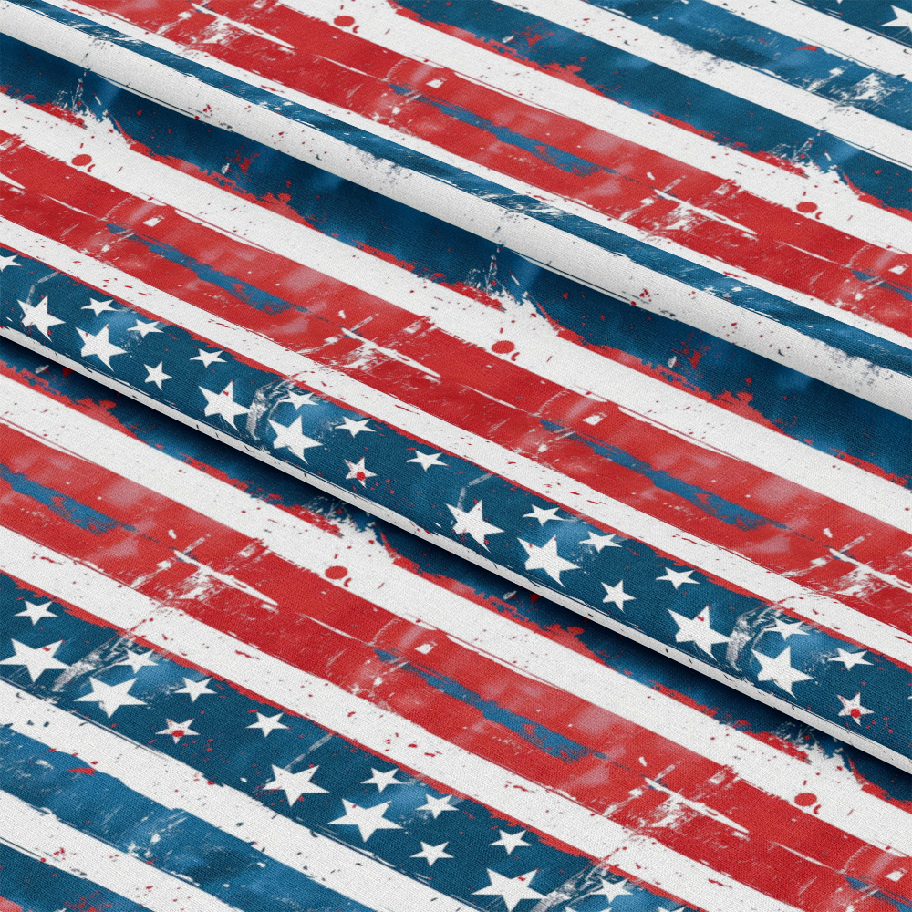 Patriotic Pattern 8 Quilting Cotton Fabric