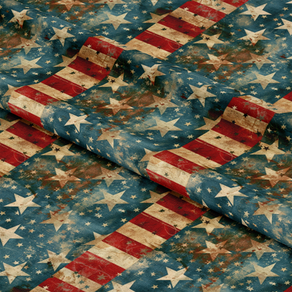 Patriotic Pattern 9 Quilting Cotton Fabric