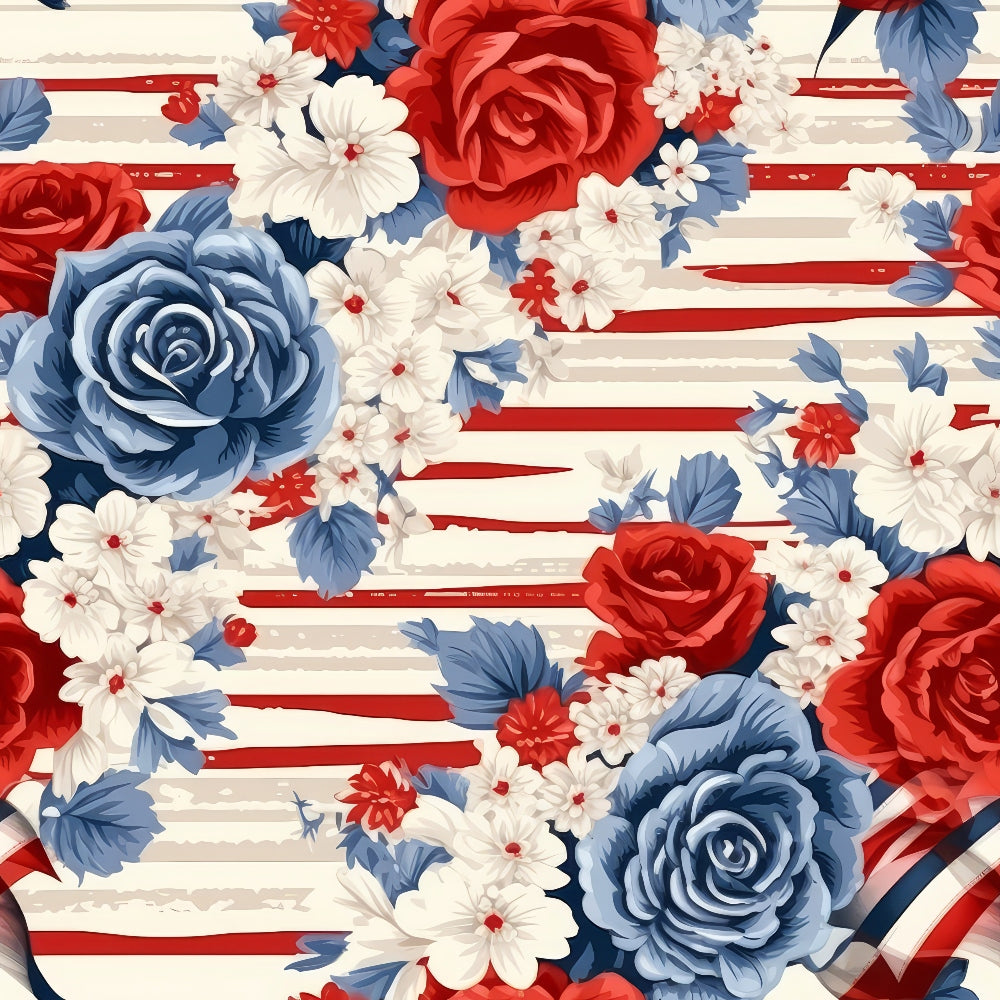 Liberty Blooms Pattern 2 Minky Fabric