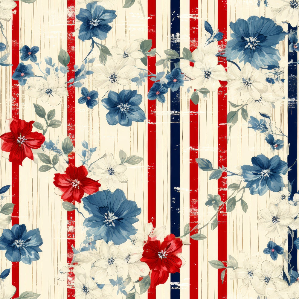 Liberty Blooms Pattern 7 Minky Fabric
