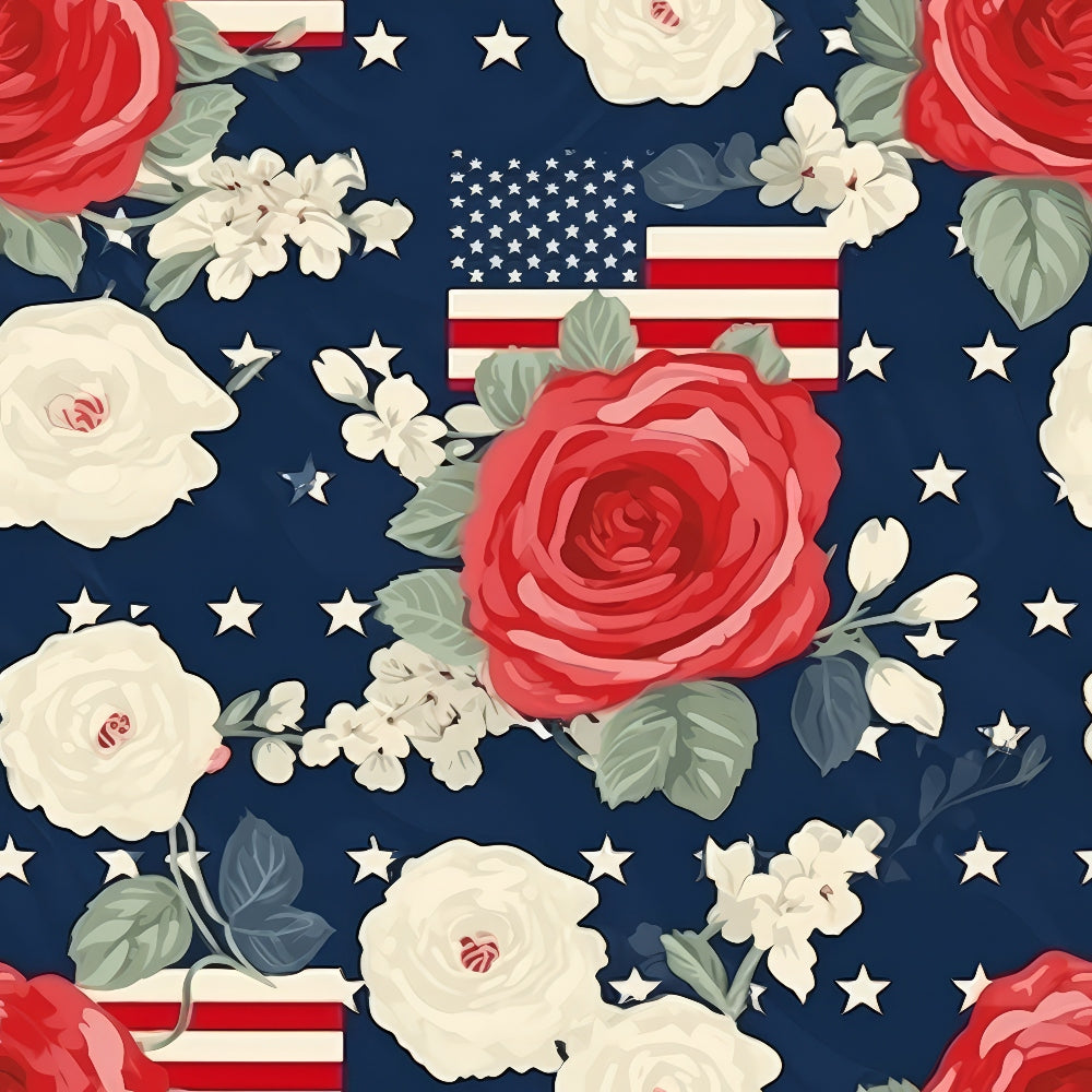 Liberty Blooms Pattern 8 Minky Fabric