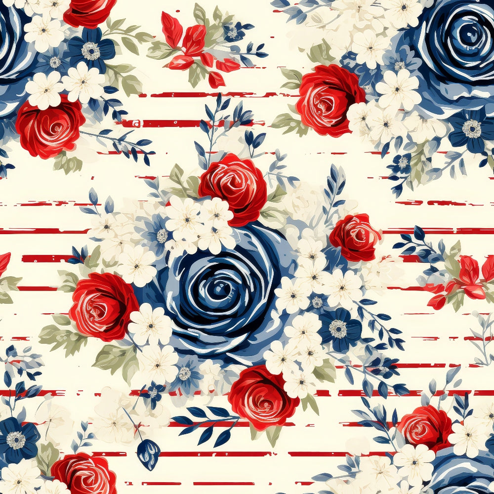Liberty Blooms Pattern 9 Minky Fabric