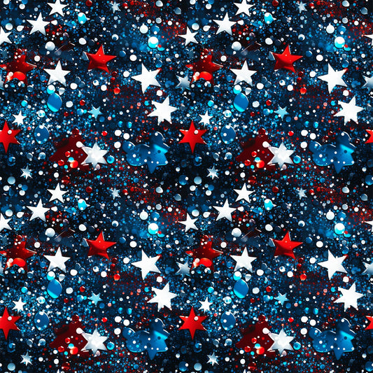 Liberty Sparkle Pattern 10 Minky Fabric