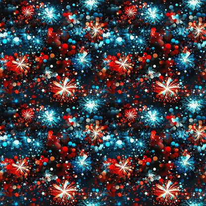 Liberty Sparkle Pattern 4 Minky Fabric