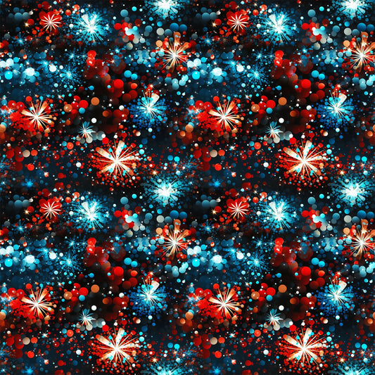 Liberty Sparkle Pattern 4 Minky Fabric