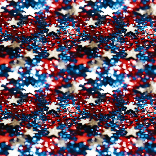 Liberty Sparkle Pattern 7 Minky Fabric