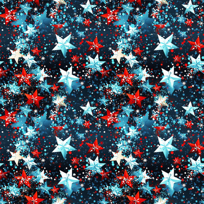 Liberty Sparkle Pattern 8 Minky Fabric