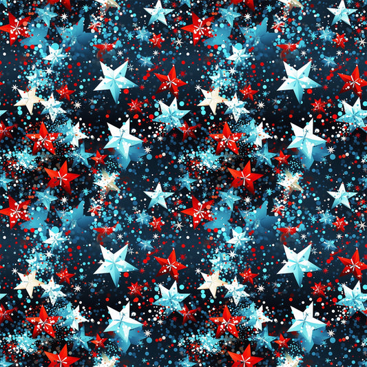 Liberty Sparkle Pattern 8 Minky Fabric