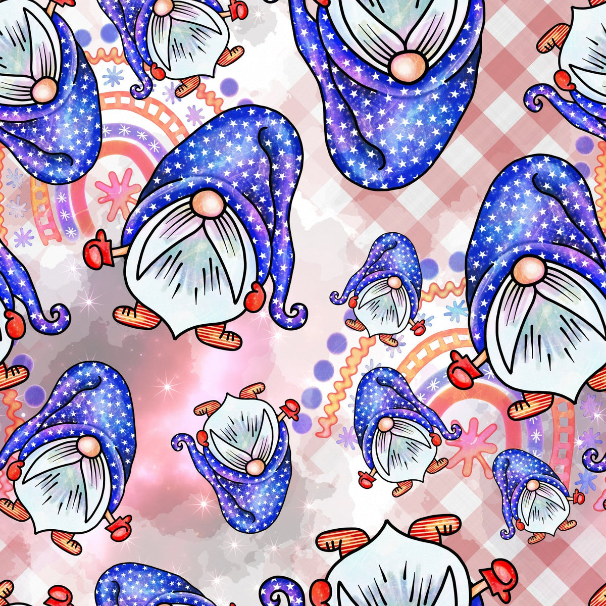Star Spangled Sprites Pattern 7 Minky Fabric