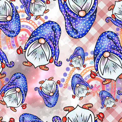 Star Spangled Sprites Pattern 7 Minky Fabric