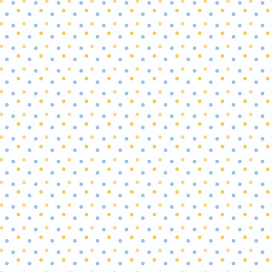 Periwinkle Dreams Polka Dots Quilting Cotton Fabric