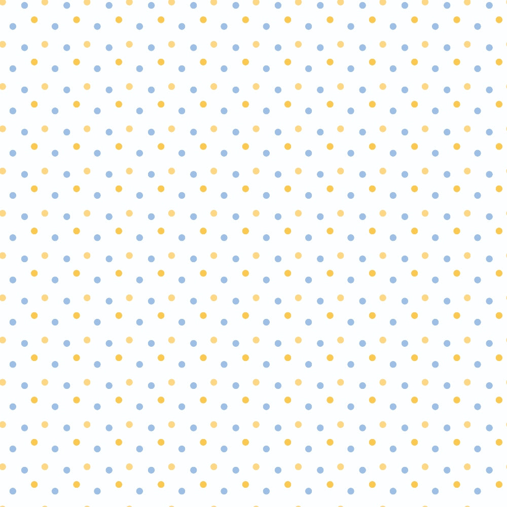 Periwinkle Dreams Polka Dots Minky Fabric