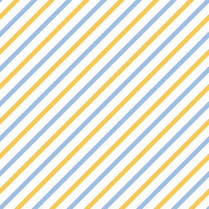 Periwinkle Dreams Stripes Quilting Cotton Fabric