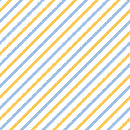Periwinkle Dreams Stripes Minky Fabric