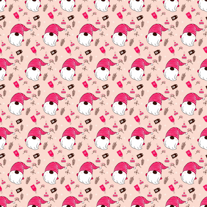 Rosy Yuletide Pattern 13 Minky Fabric