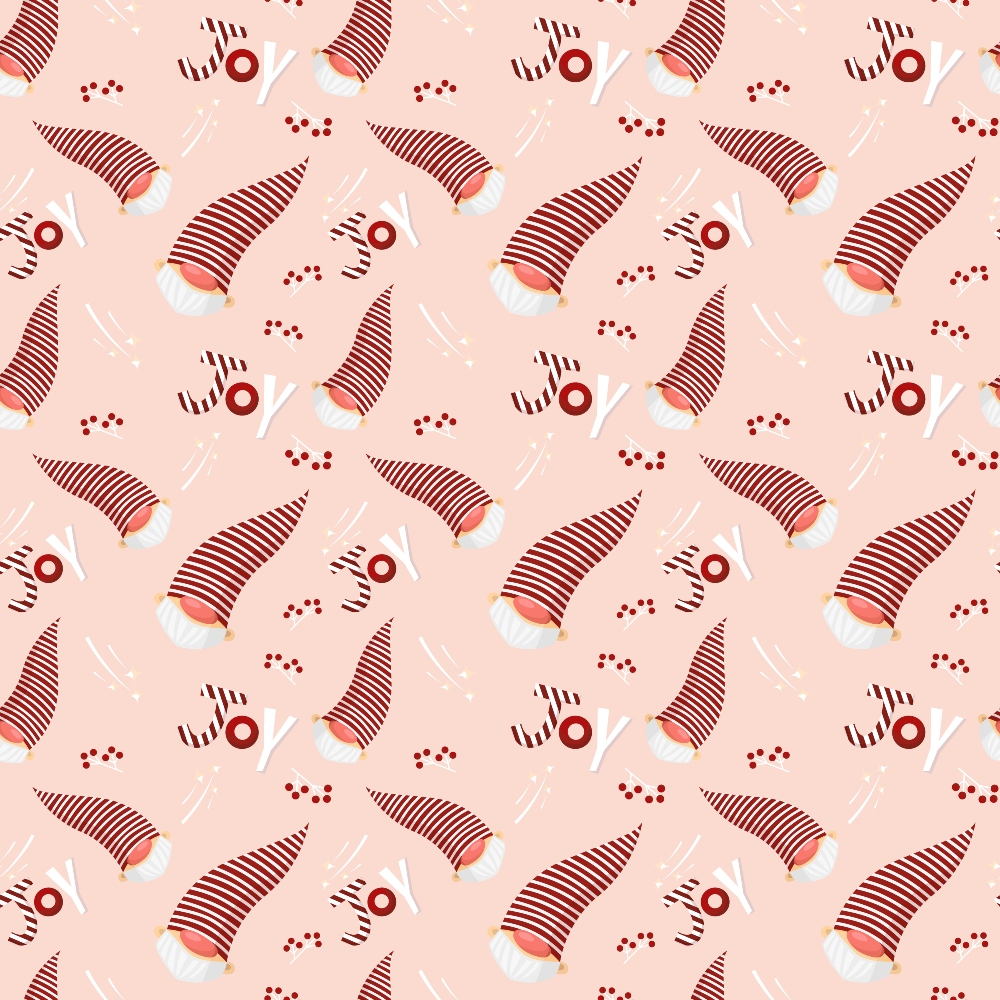 Rosy Yuletide Pattern 14 Minky Fabric