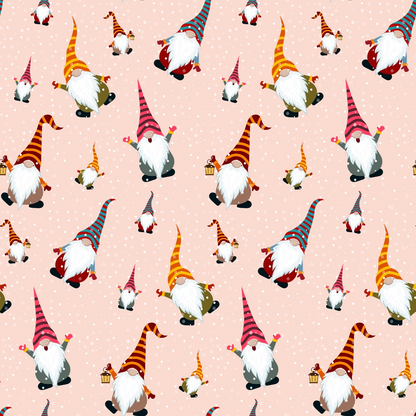 Rosy Yuletide Pattern 6 Minky Fabric