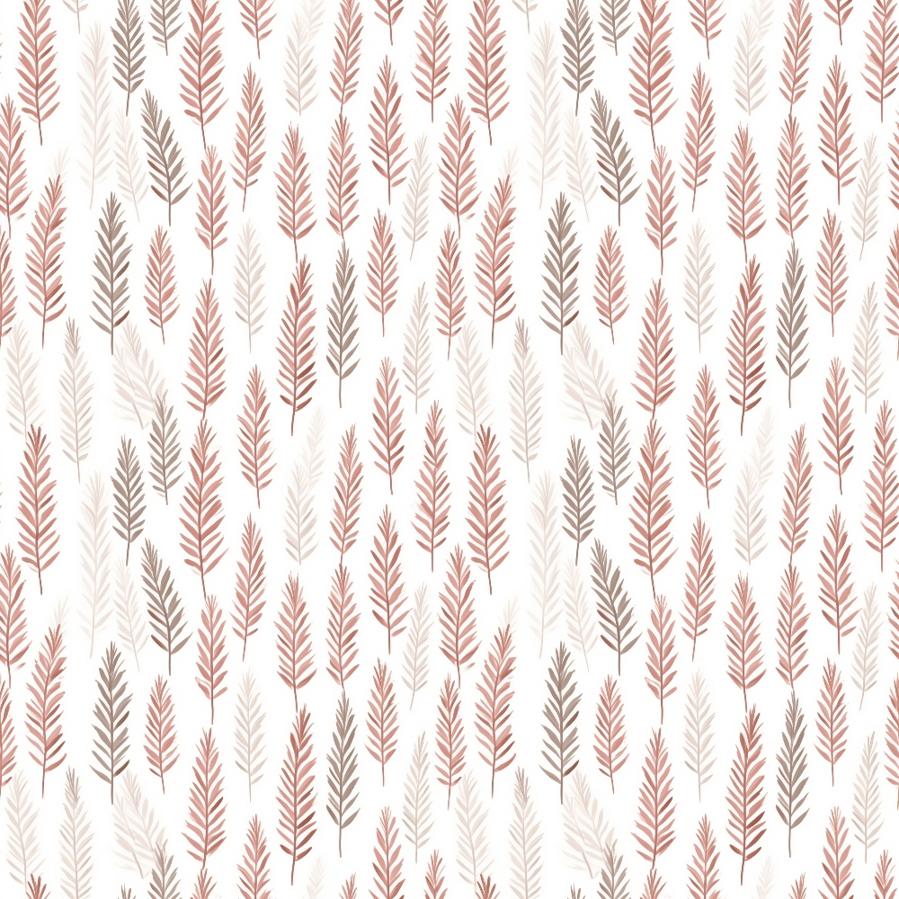 Blush Snowfall Pattern 11 Minky Fabric