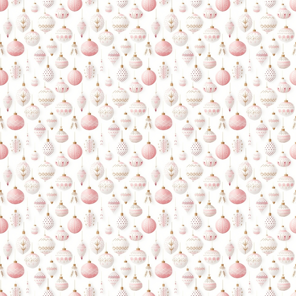 Blush Snowfall Pattern 13 Minky Fabric
