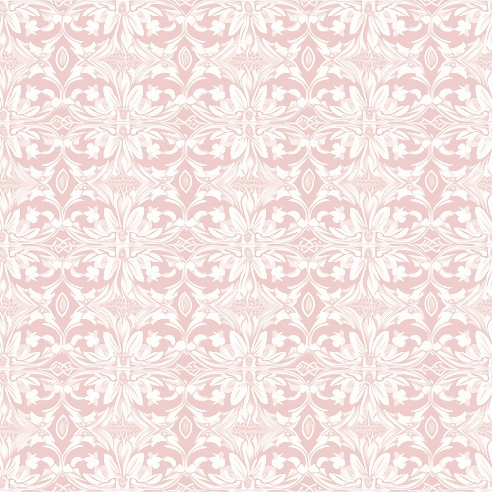 Blush Snowfall Pattern 18 Minky Fabric